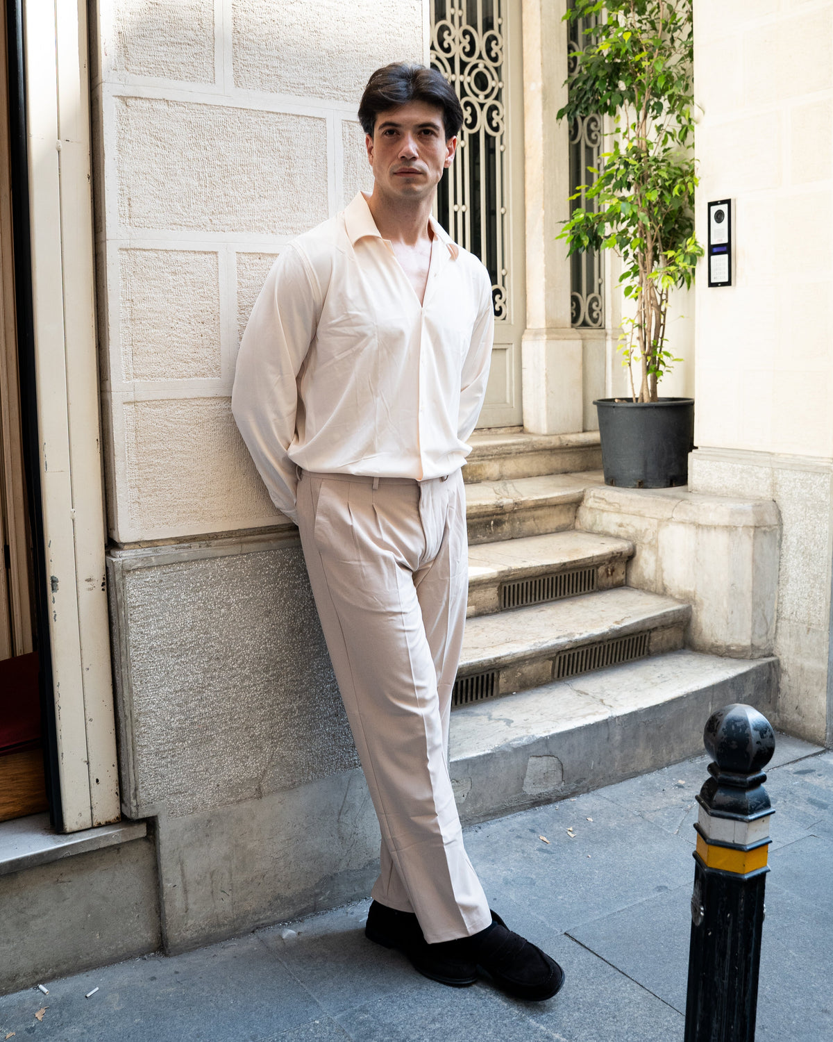 Beige Set - Hemd & Hose