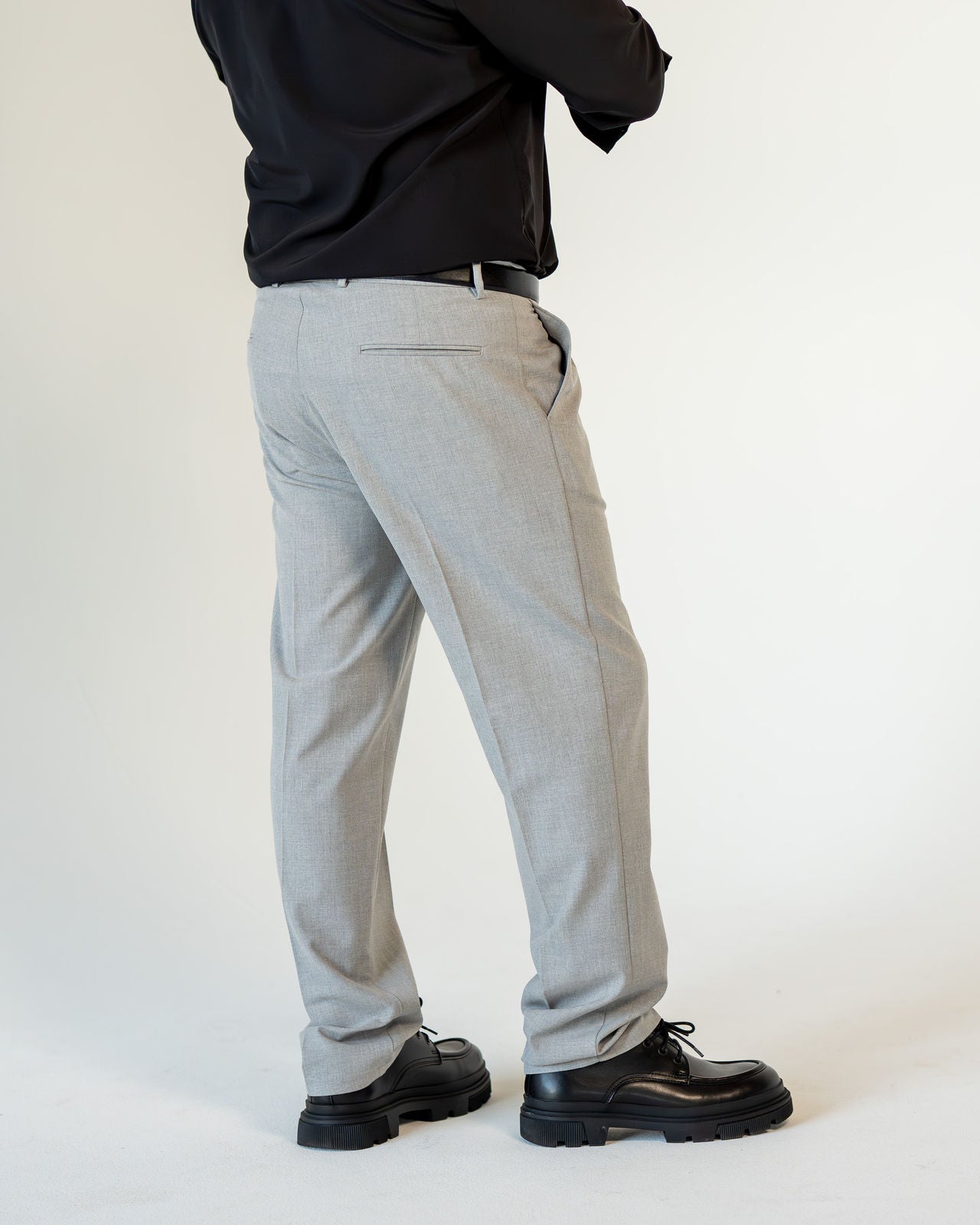 Relaxed Tailored Hose - Grau