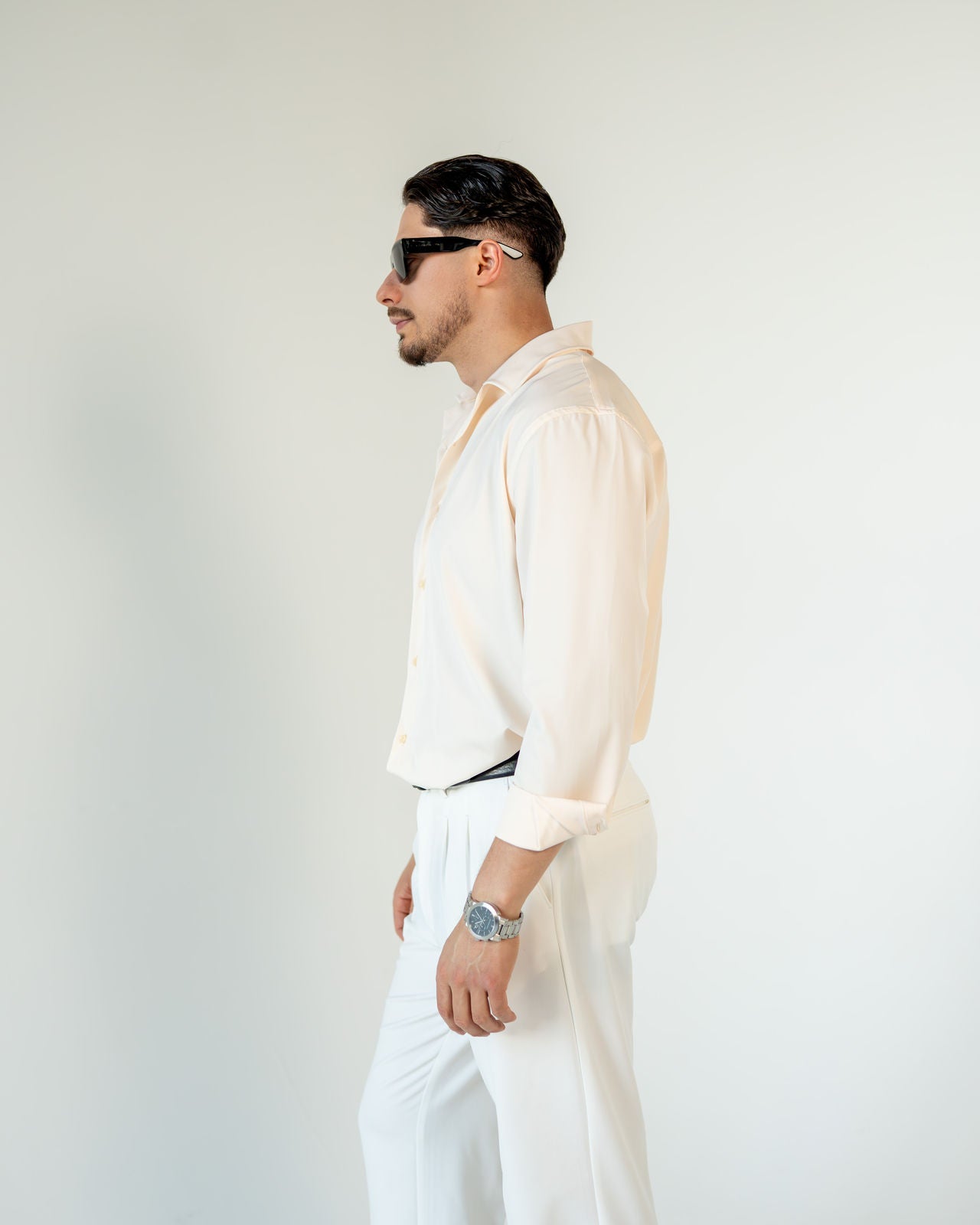 Regular-Fit Hemd - Beige