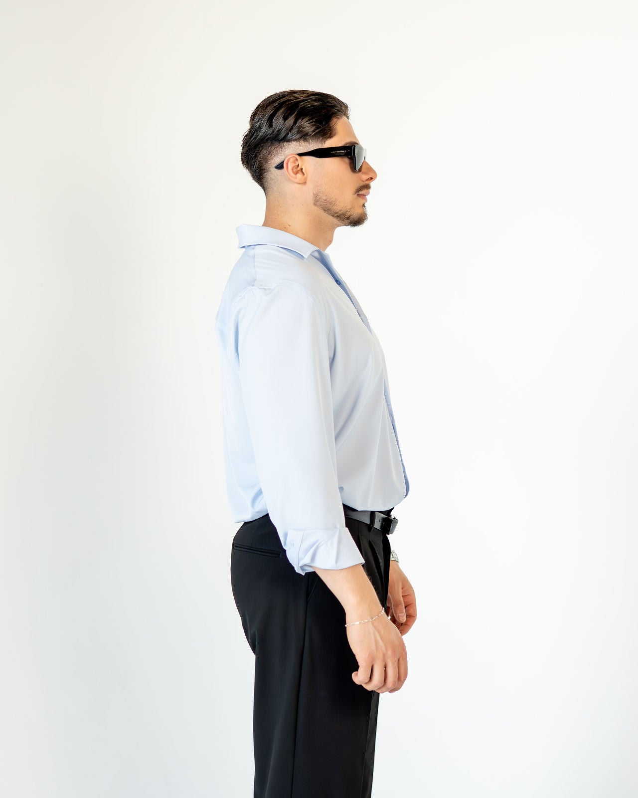 Regular-Fit Hemd - Hellblau