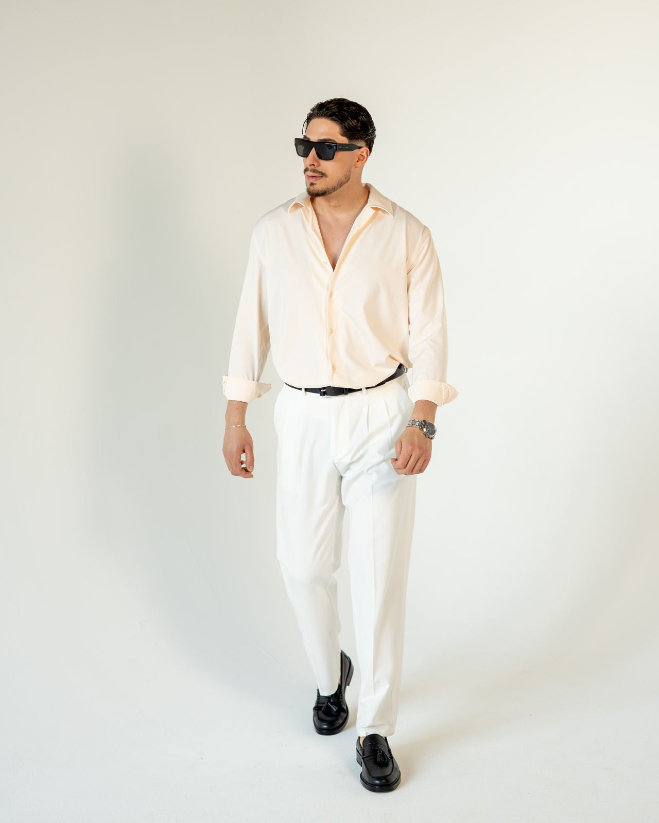 Regular-Fit Hemd - Beige
