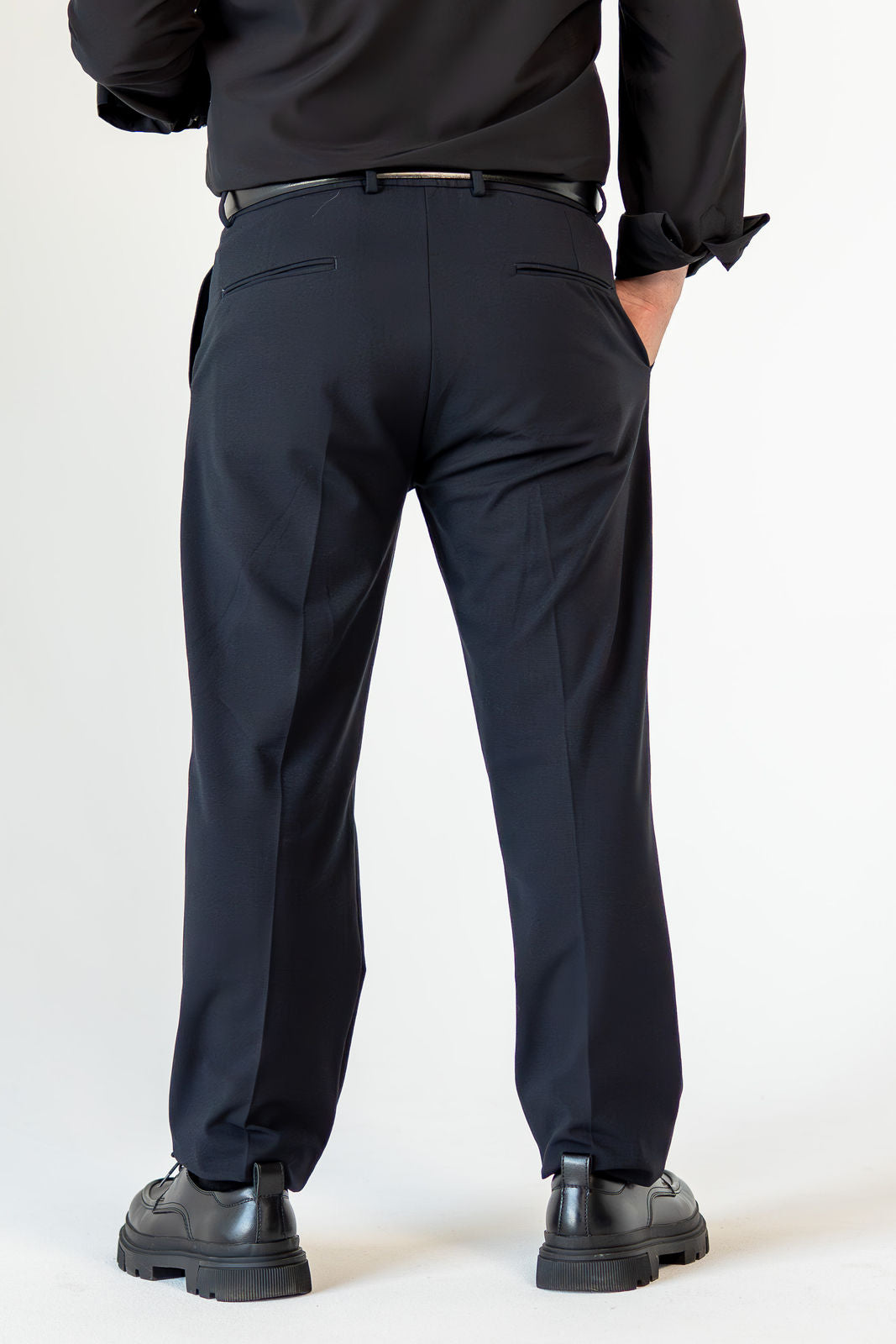 Relaxed Tailored Hose - Dunkelblau