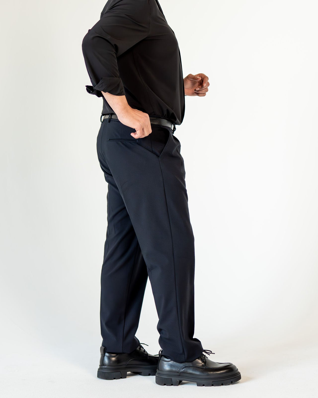 Relaxed Tailored Hose - Dunkelblau